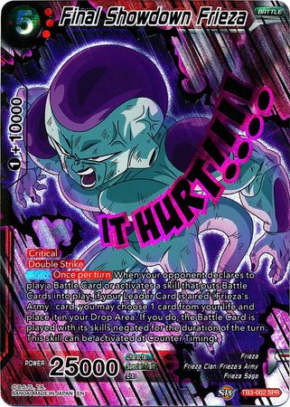 Final Showdown Frieza (SPR) (TB3-002) [Clash of Fates] | Odin's Place
