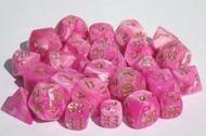 Chessex Vortex: 12mm D6 Pink/Gold 36 ct | Odin's Place