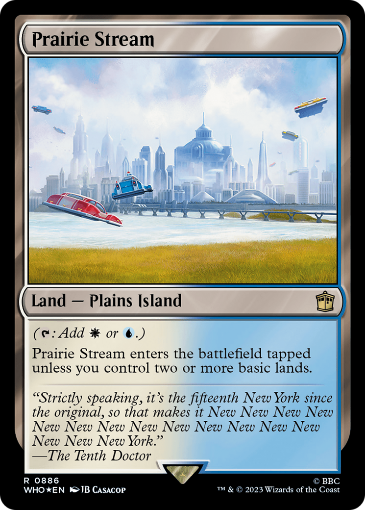 Prairie Stream (Surge Foil) [Doctor Who] | Odin's Place