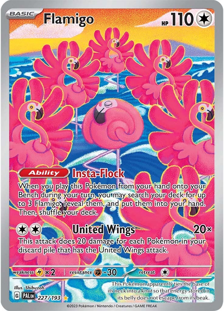 Flamigo (227/193) [Scarlet & Violet: Paldea Evolved] | Odin's Place