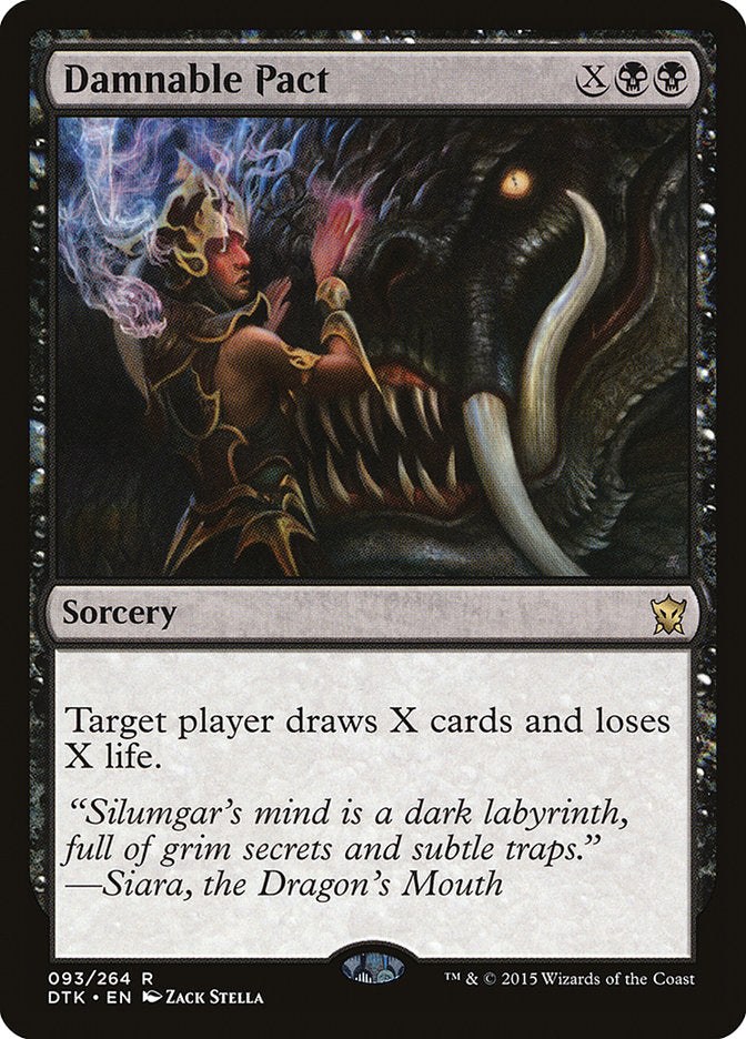 Damnable Pact (93) [Dragons of Tarkir] | Odin's Place