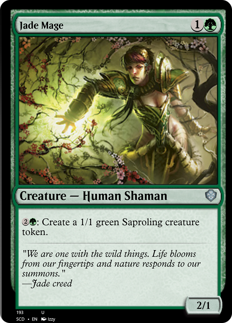 Jade Mage [Starter Commander Decks] | Odin's Place