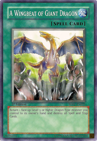 A Wingbeat of Giant Dragon [SDRL-EN025] Common | Odin's Place