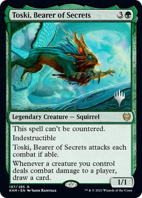 Toski, Bearer of Secrets (Promo Pack) [Kaldheim Promos] | Odin's Place
