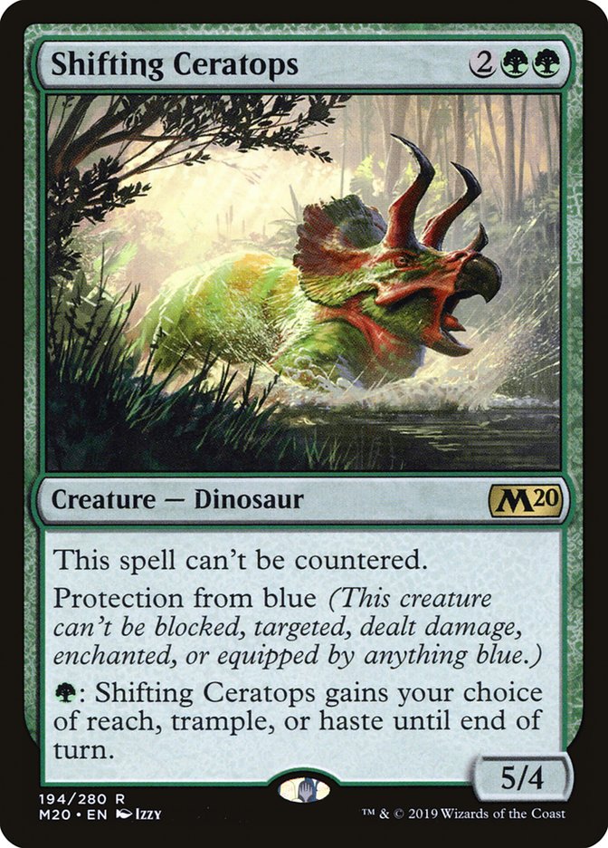 Shifting Ceratops [Core Set 2020] | Odin's Place