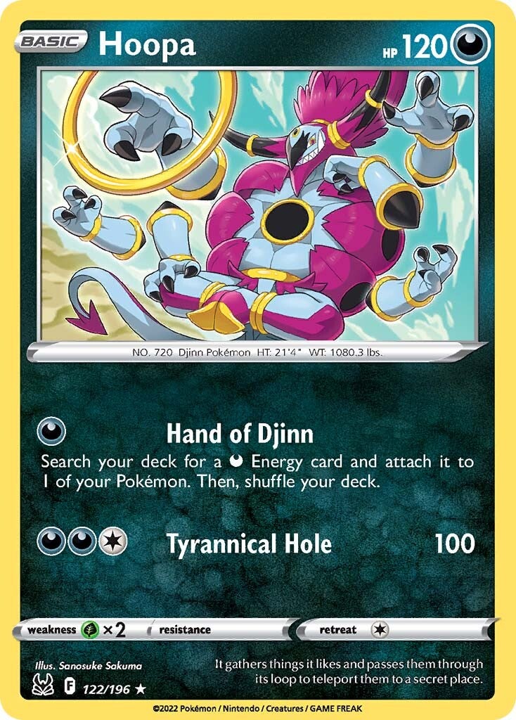Hoopa (122/196) [Sword & Shield: Lost Origin] | Odin's Place