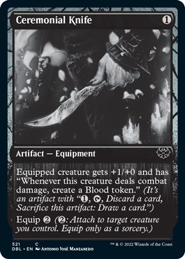 Ceremonial Knife [Innistrad: Double Feature] | Odin's Place