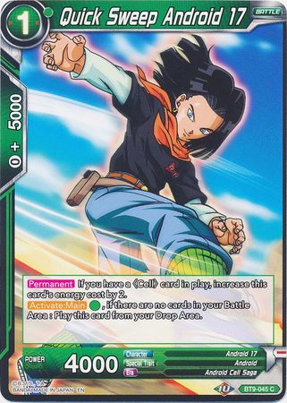 Quick Sweep Android 17 (BT9-045) [Universal Onslaught] | Odin's Place