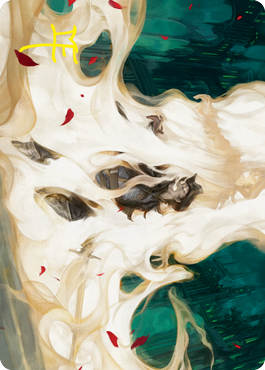 By Invitation Only Art Card (Gold-Stamped Signature) [Innistrad: Crimson Vow Art Series] | Odin's Place