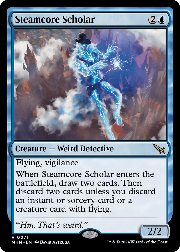 Steamcore Scholar [Murders at Karlov Manor] | Odin's Place