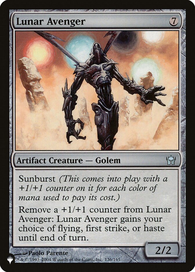 Lunar Avenger [The List] | Odin's Place