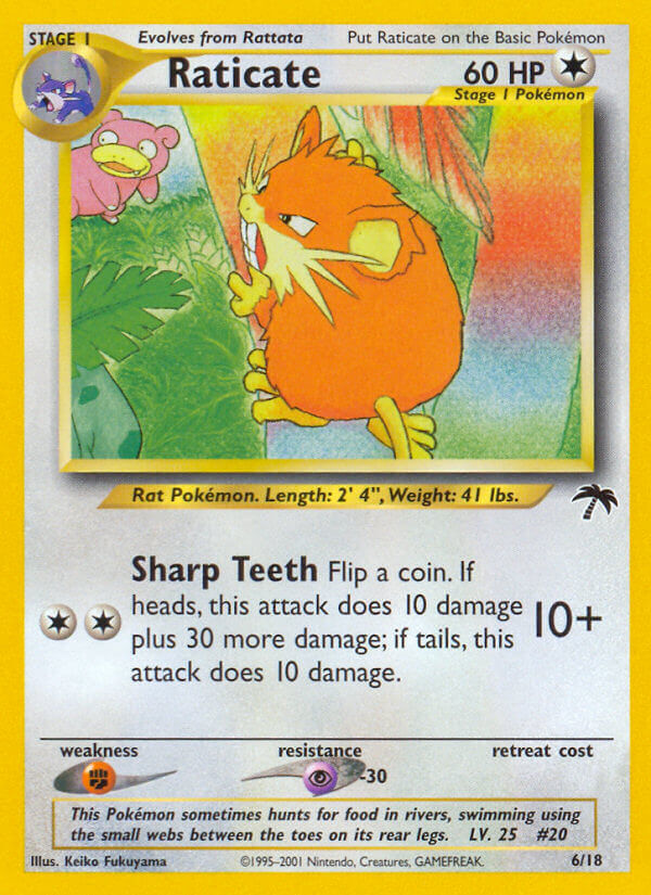 Raticate (6/18) [Southern Islands] | Odin's Place