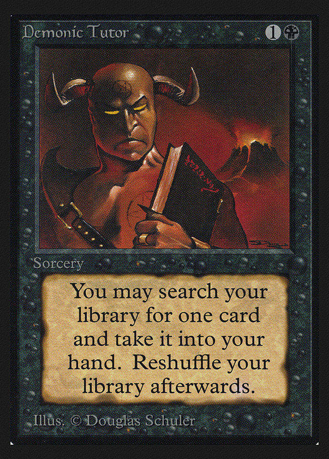 Demonic Tutor [Collectors' Edition] | Odin's Place