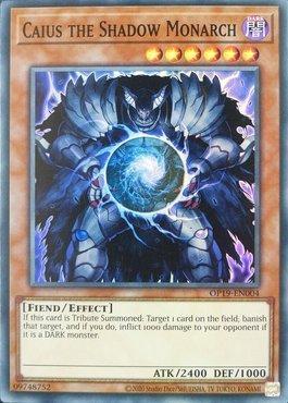 Caius the Shadow Monarch [OP19-EN004] Super Rare | Odin's Place
