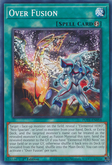 Over Fusion [POTE-EN054] Common | Odin's Place