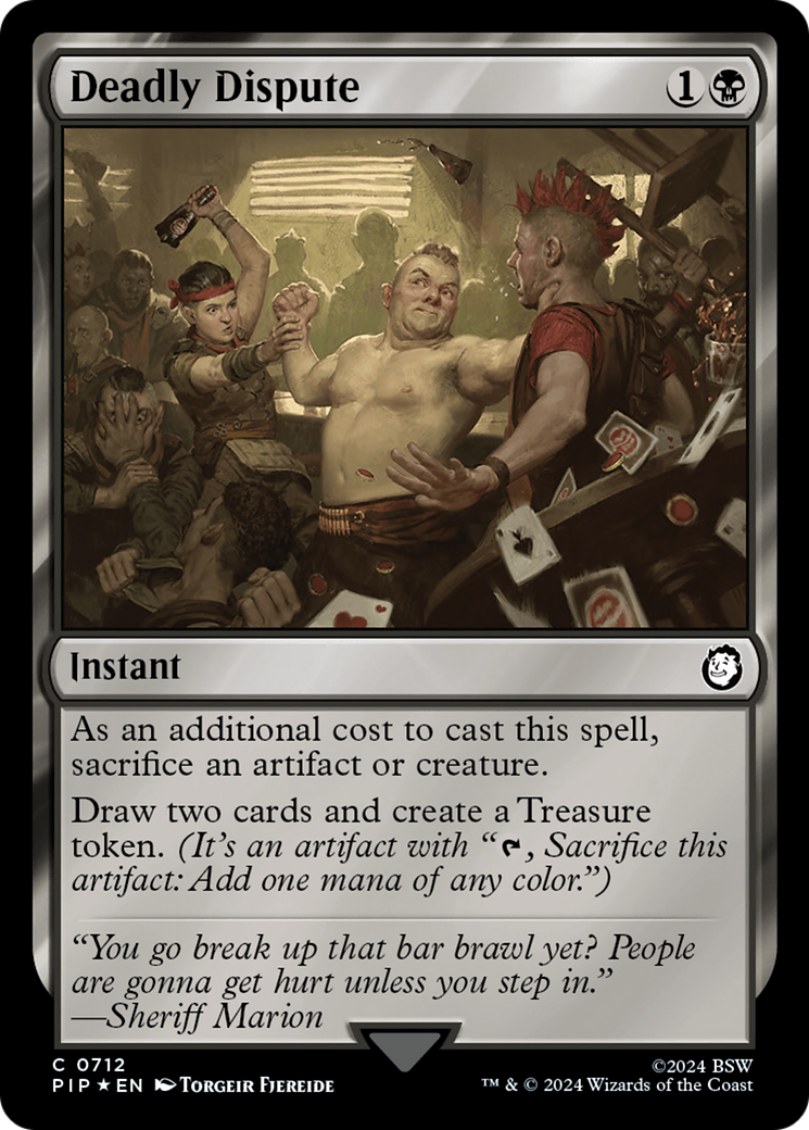 Deadly Dispute (Surge Foil) [Fallout] | Odin's Place