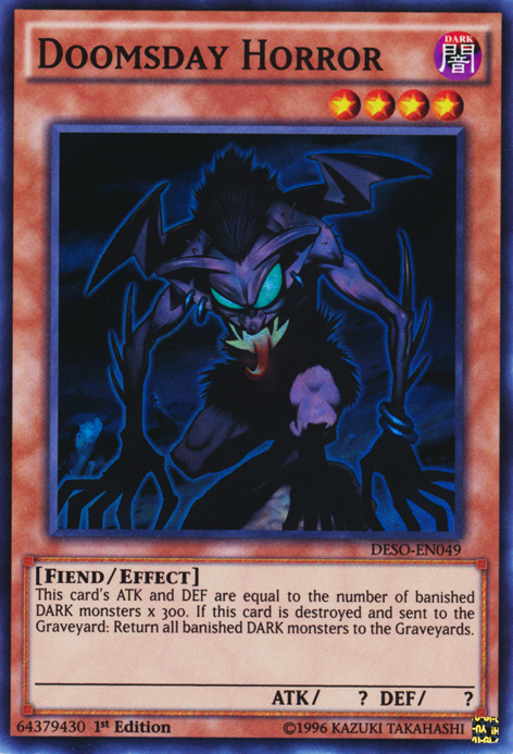 Doomsday Horror [DESO-EN049] Super Rare | Odin's Place