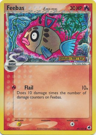 Feebas (49/101) (Delta Species) (Stamped) [EX: Dragon Frontiers] | Odin's Place