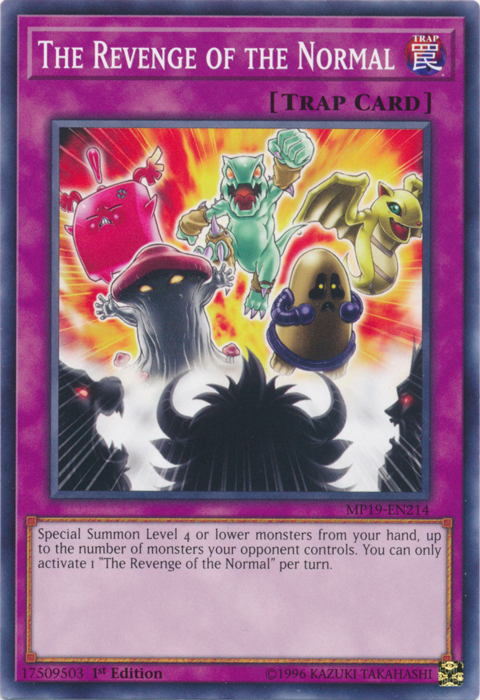 The Revenge of the Normal [MP19-EN214] Common | Odin's Place