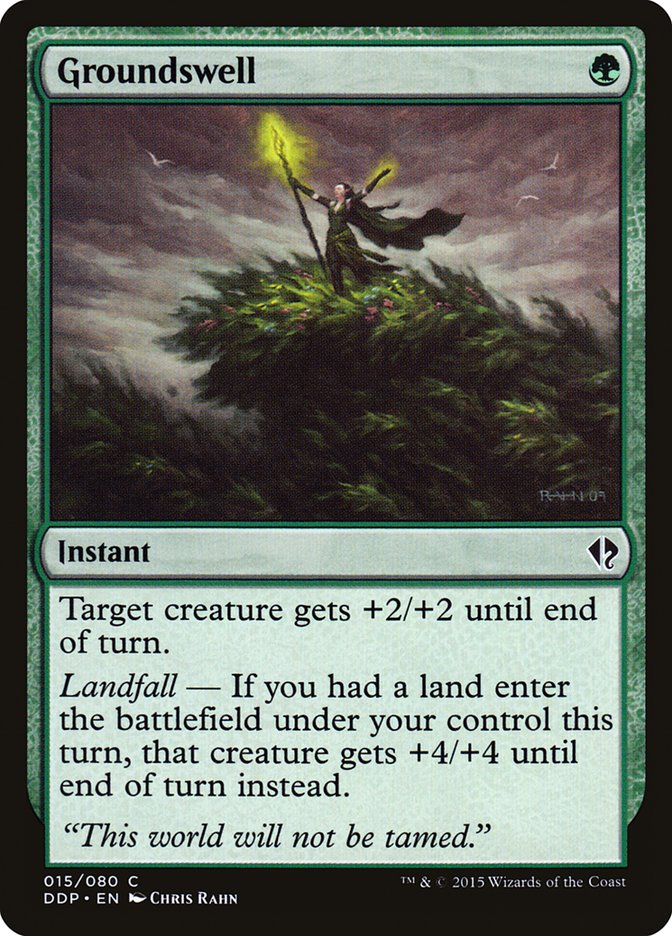 Groundswell (15) [Duel Decks: Zendikar vs. Eldrazi] | Odin's Place