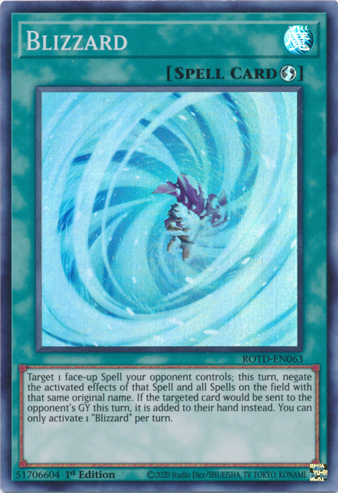 Blizzard [ROTD-EN063] Super Rare | Odin's Place