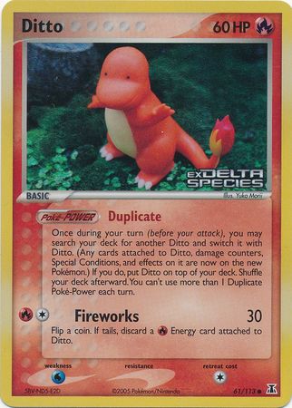 Ditto (61/113) (Stamped) [EX: Delta Species] | Odin's Place