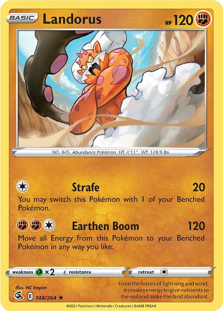 Landorus (148/264) [Sword & Shield: Fusion Strike] | Odin's Place