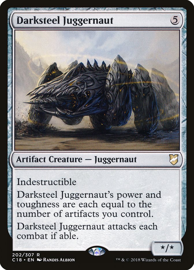 Darksteel Juggernaut (202) [Commander 2018] | Odin's Place