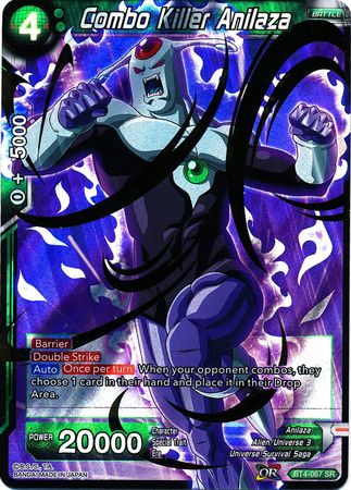 Combo Killer Anilaza (BT4-067) [Colossal Warfare] | Odin's Place