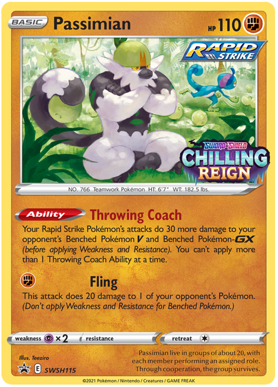 Passimian (SWSH115) [Sword & Shield: Black Star Promos] | Odin's Place