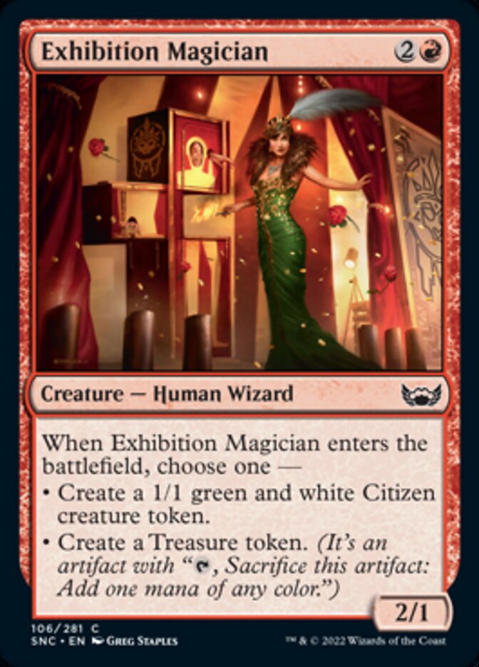 Exhibition Magician [Streets of New Capenna] | Odin's Place