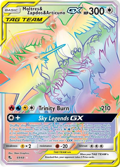 Moltres & Zapdos & Articuno GX | Odin's Place