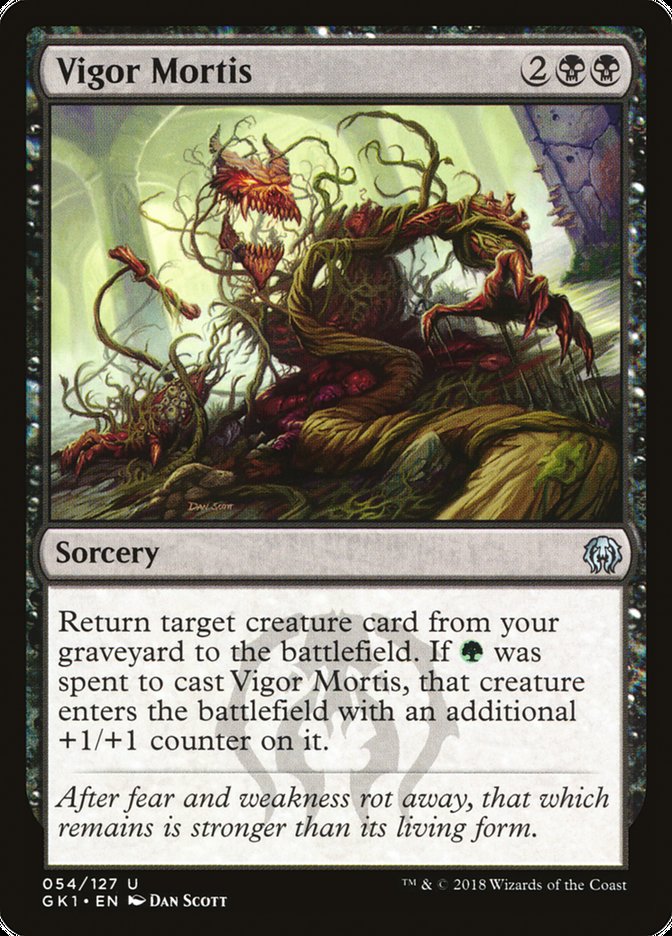 Vigor Mortis (54) [Guilds of Ravnica Guild Kit] | Odin's Place