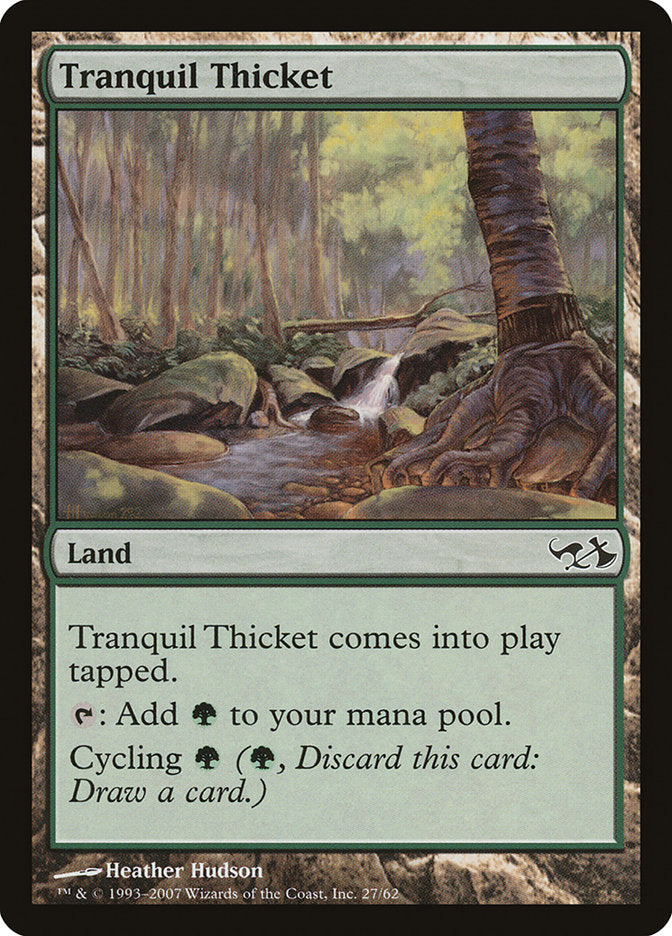 Tranquil Thicket (27) [Duel Decks: Elves vs. Goblins] | Odin's Place
