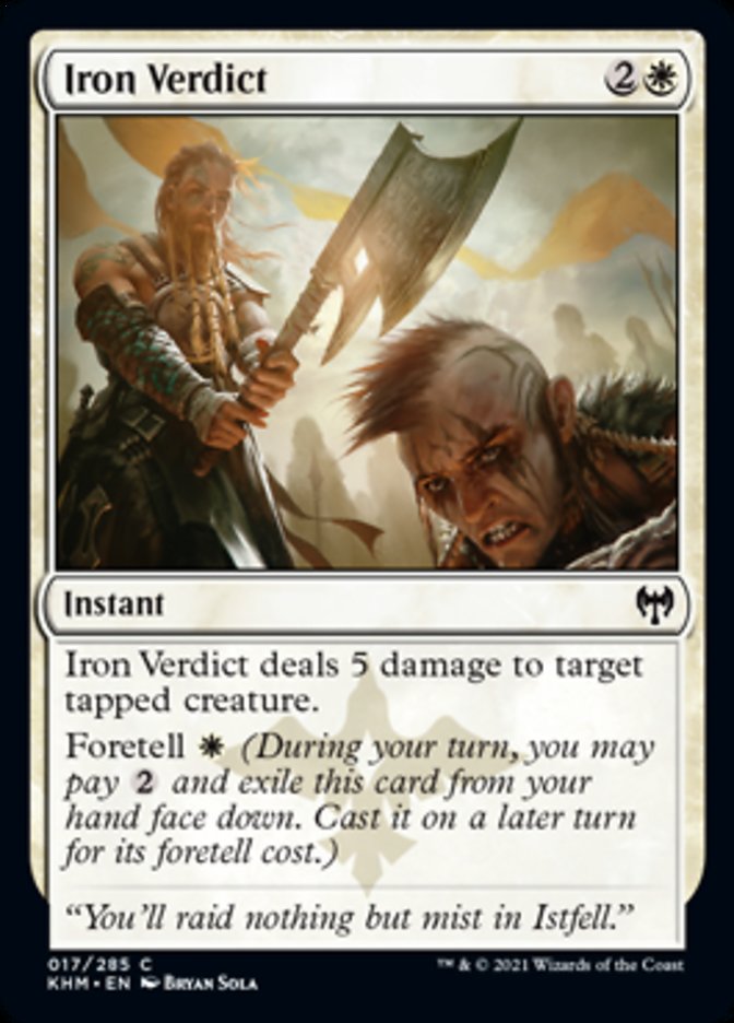 Iron Verdict [Kaldheim] | Odin's Place
