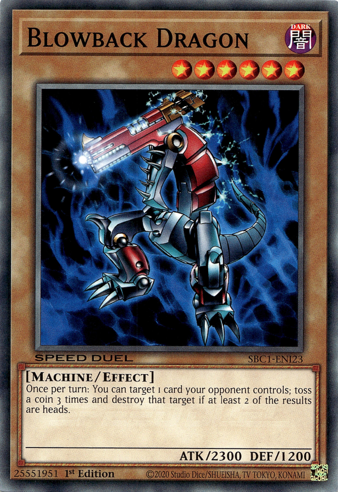 Blowback Dragon [SBC1-ENI23] Common | Odin's Place