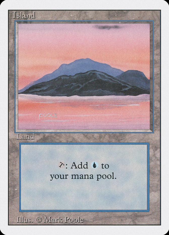 Island (Sunset / Signature on Left) [Revised Edition] | Odin's Place