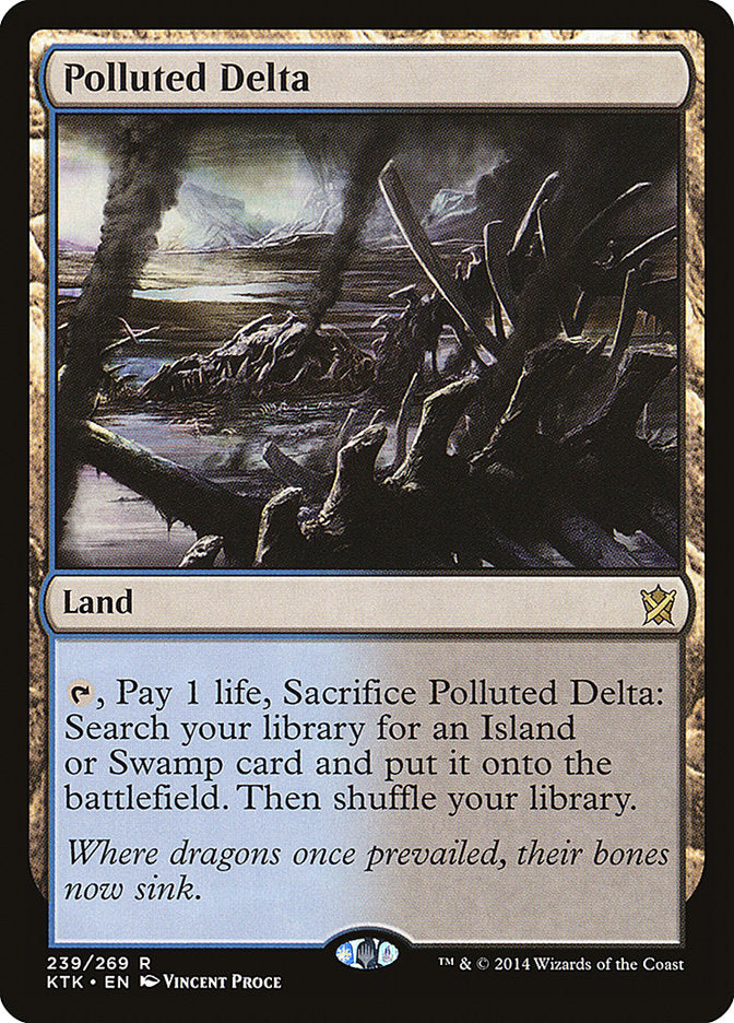 Polluted Delta (239) [Khans of Tarkir] | Odin's Place