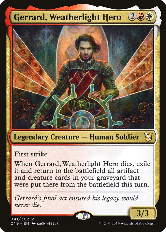 Gerrard, Weatherlight Hero [Commander 2019] | Odin's Place