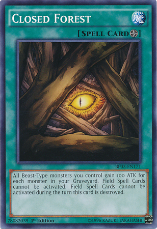 Closed Forest [BP03-EN171] Common | Odin's Place