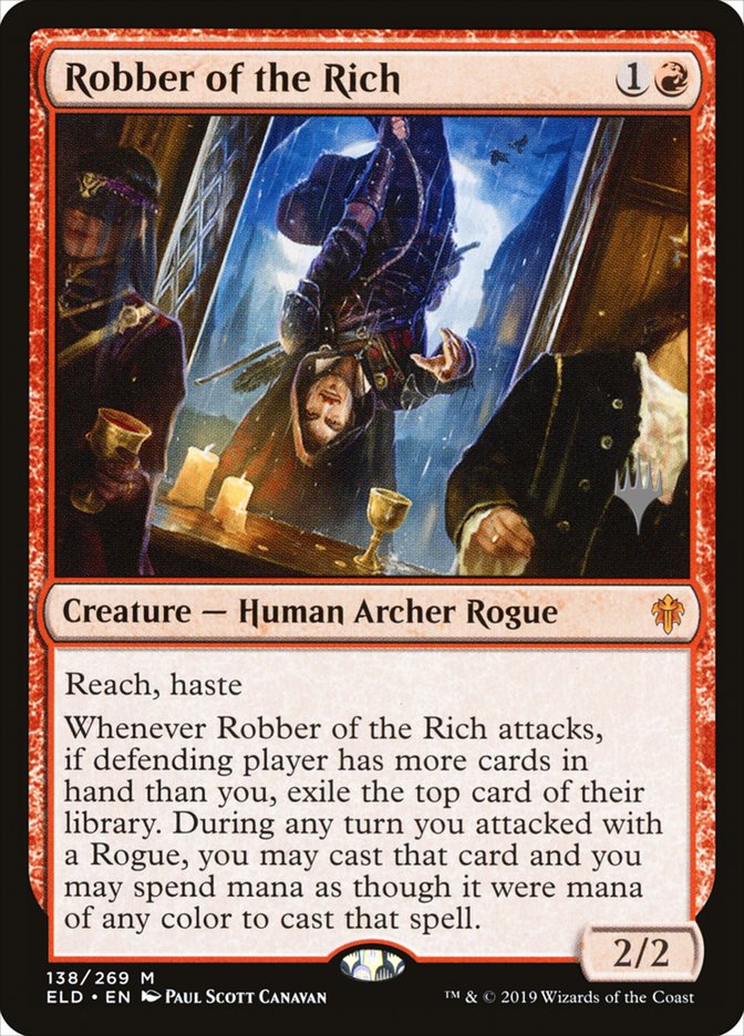 Robber of the Rich (Promo Pack) [Throne of Eldraine Promos] | Odin's Place