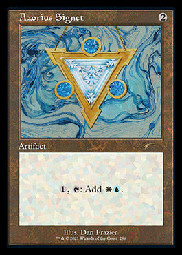Azorius Signet (Retro) [Secret Lair Drop Series] | Odin's Place