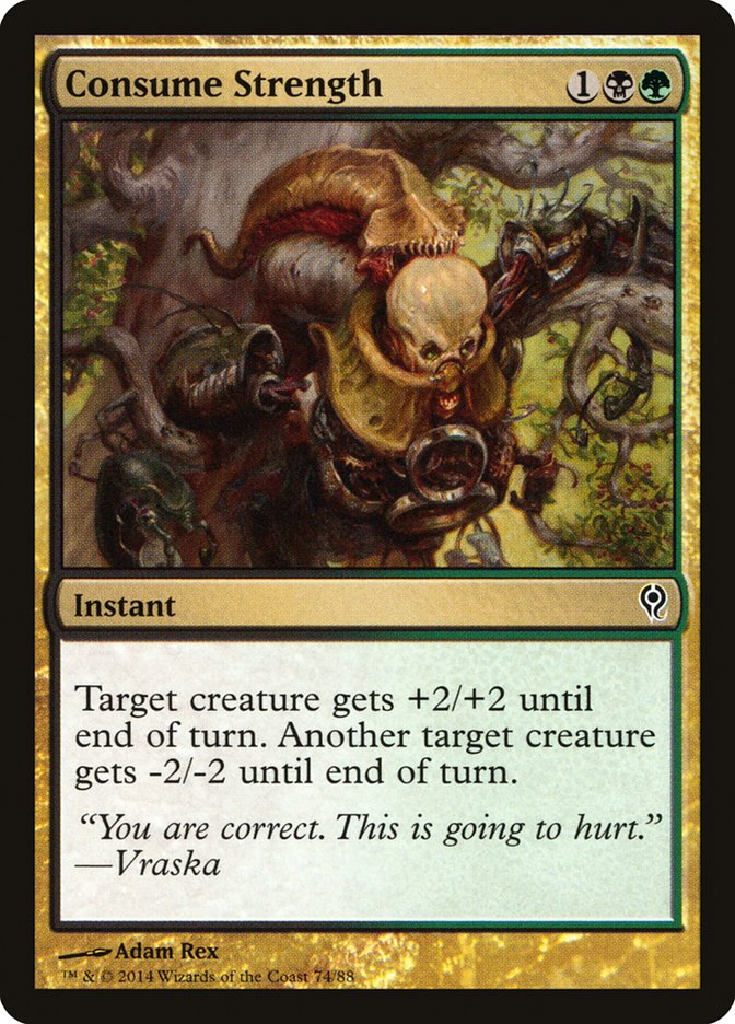 Consume Strength (74) [Duel Decks: Jace vs. Vraska] | Odin's Place