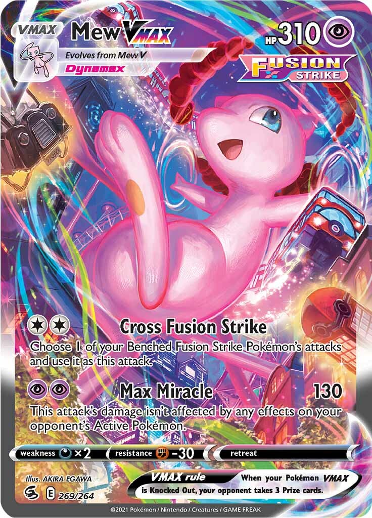 Mew VMAX (269/264) [Sword & Shield: Fusion Strike] | Odin's Place