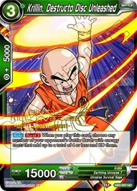 Krillin, Destructo Disc Unleashed (Divine Multiverse Draft Tournament) (DB2-067) [Tournament Promotion Cards] | Odin's Place
