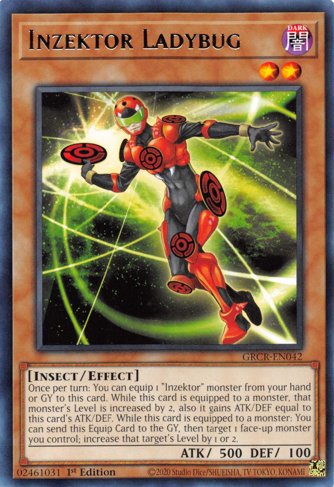 Inzektor Ladybug [GRCR-EN042] Rare | Odin's Place