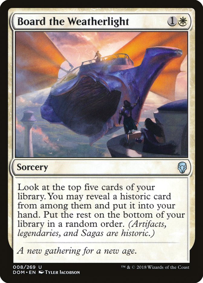 Board the Weatherlight (8) [Dominaria] | Odin's Place