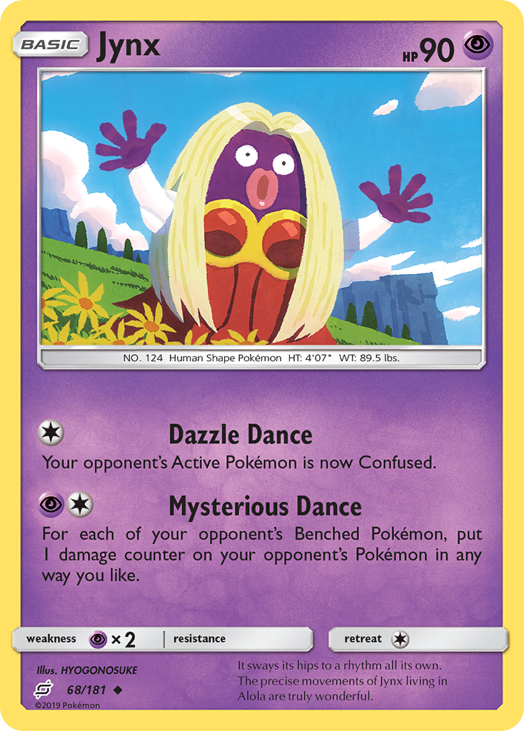Jynx (68/181) [Sun & Moon: Team Up] | Odin's Place