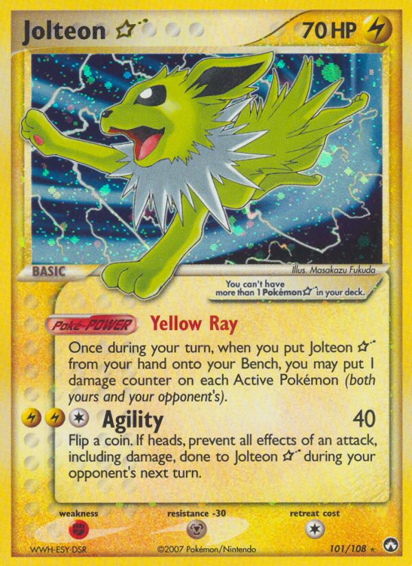 Jolteon Star (101/108) [EX: Power Keepers] | Odin's Place
