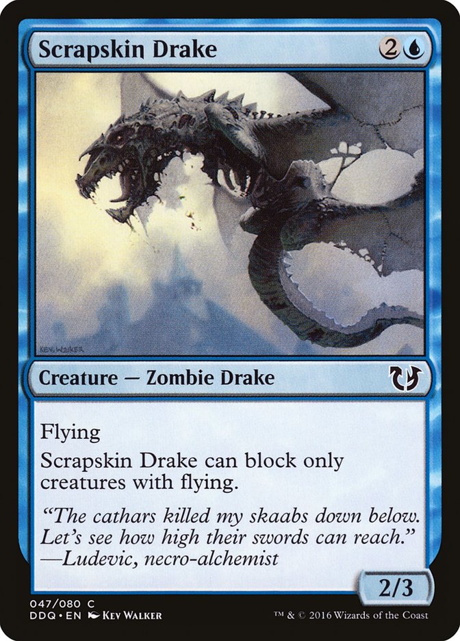 Scrapskin Drake (47) [Duel Decks: Blessed vs. Cursed] | Odin's Place